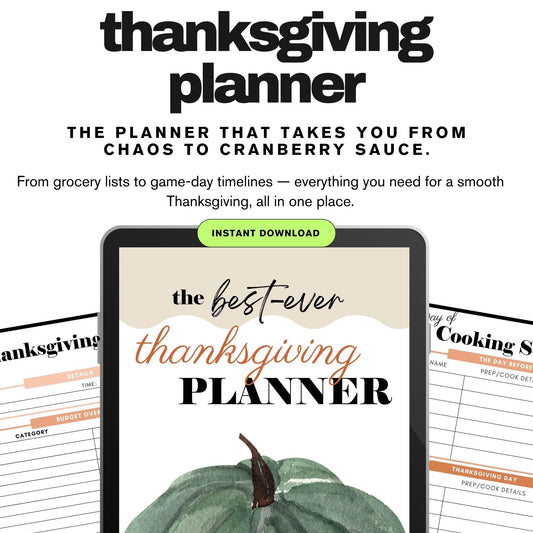 Thanksgiving Planner