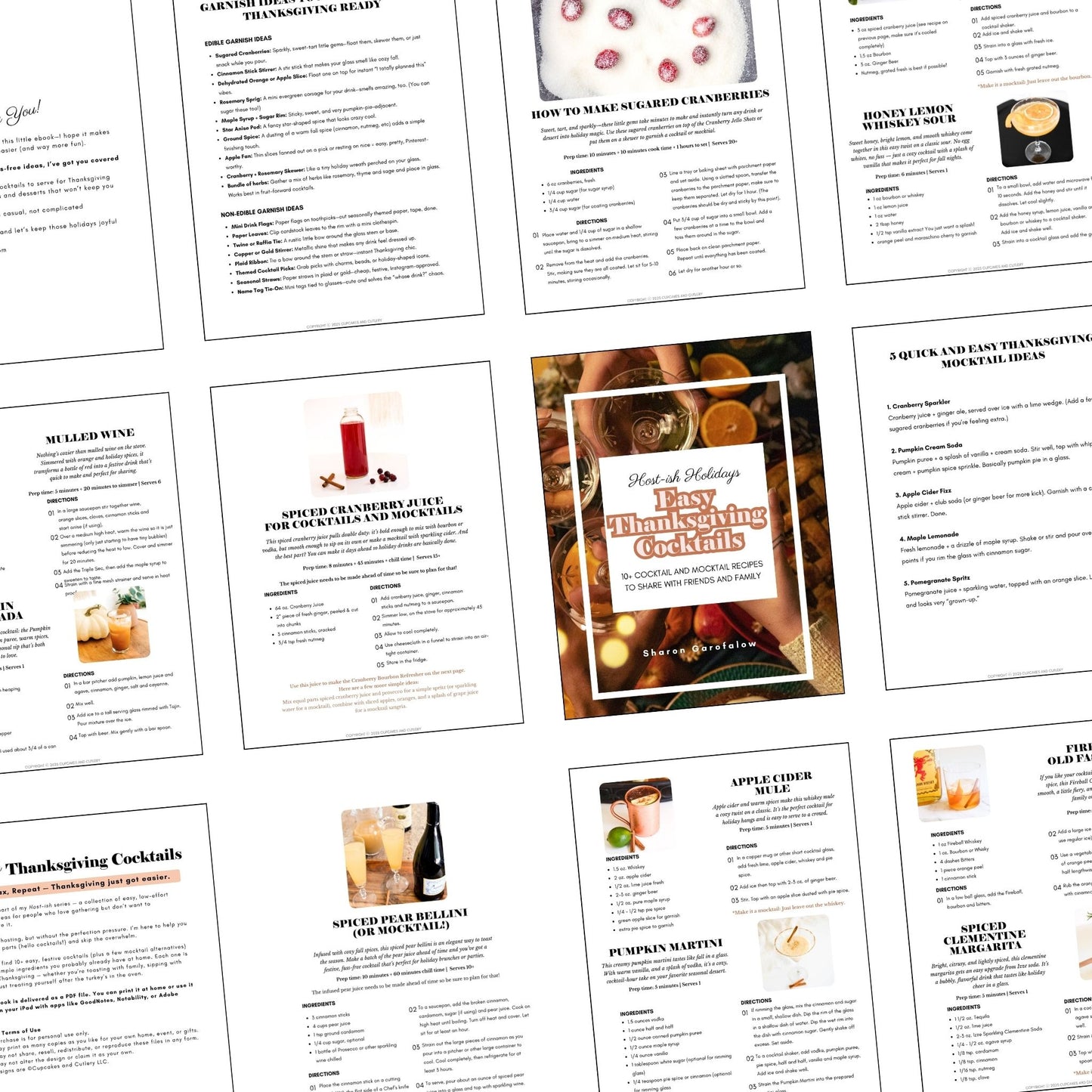 Easy Thanksgiving Cocktails