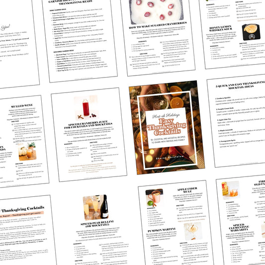 Easy Thanksgiving Cocktails