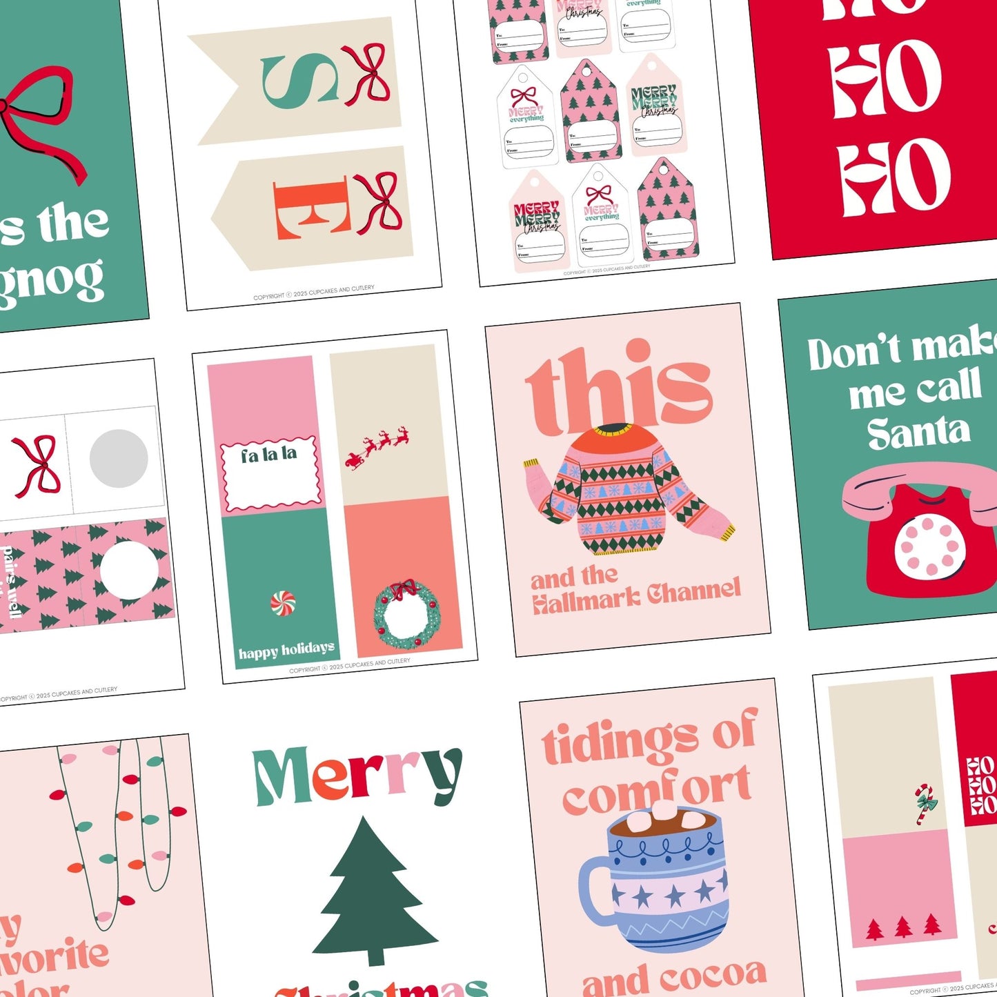 Printable Christmas Decorations