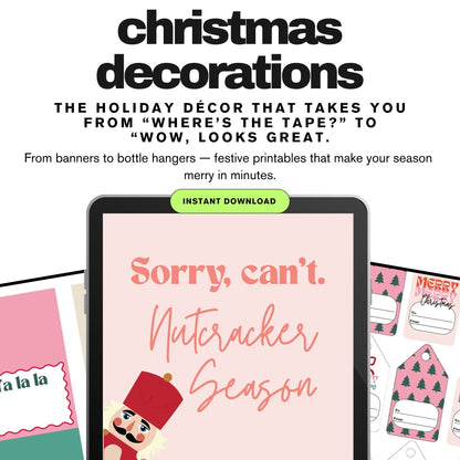 Printable Christmas Decorations