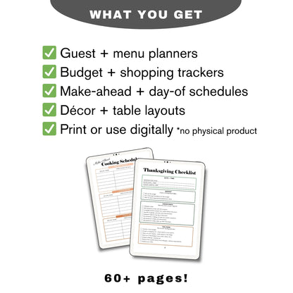 Thanksgiving Planner