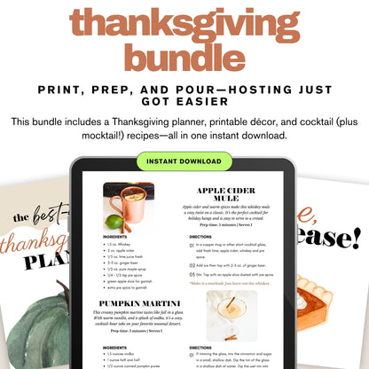 Thanksgiving Hosting Bundle